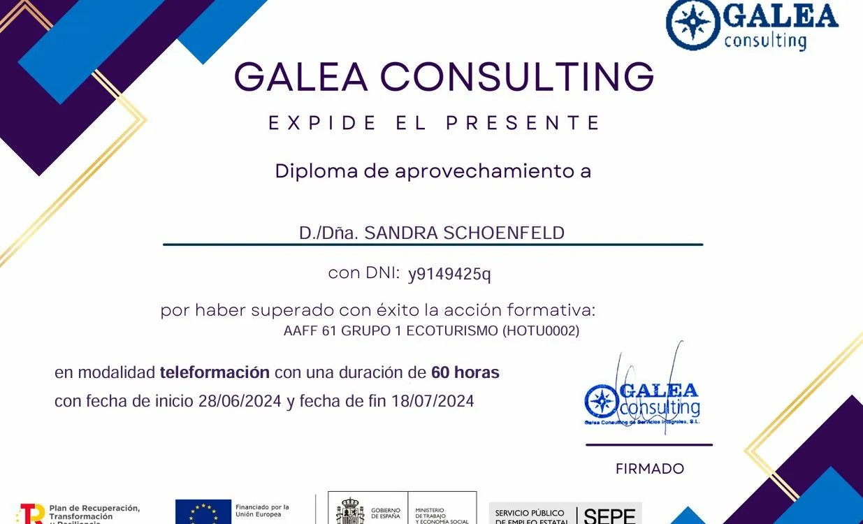 Diploma Ecoturismo